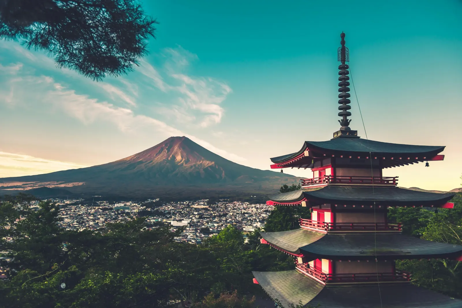 A street scene in Japan